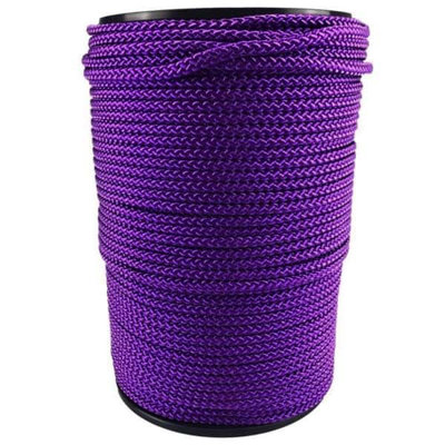 Ropeservices Uk 2mm Red Braided Polypropylene Rope 200 Metre Reel from B&Q