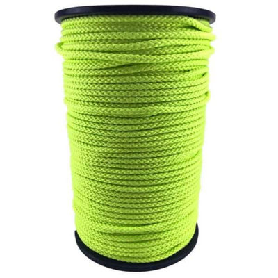 Ropeservices Uk 3mm Grey Braided Polypropylene Rope 200 Metre Reel from B&Q