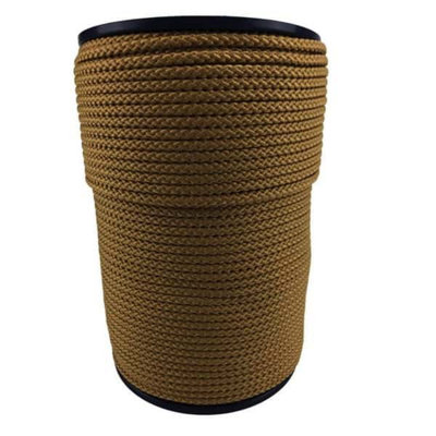 Ropeservices Uk 6mm Emerald Green Braided Polypropylene Rope 200 Metre from B&Q