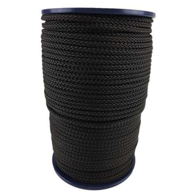 Ropeservices Uk 6mm Beige Braided Polypropylene Rope 100 Metre Reel from B&Q