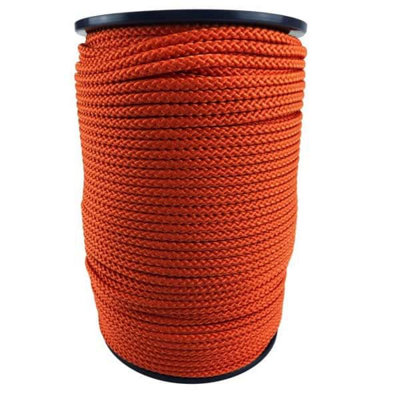 Ropeservices Uk 8mm Pink Braided Polypropylene Rope 250 Metre Reel from B&Q