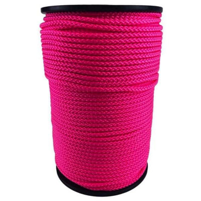 Ropeservices Uk 10mm Purple Braided Polypropylene Rope 250 Metre Reel from B&Q