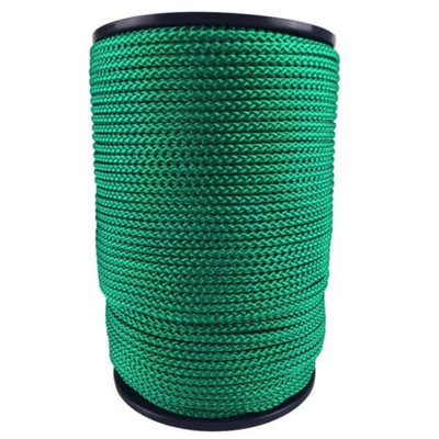 10mm Emerald Green Braided Polypropylene Rope 100 Metre Reel Boating - Image 2