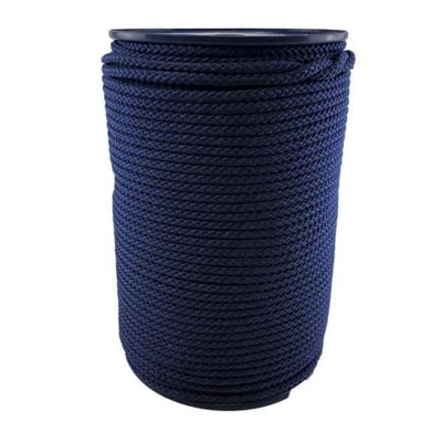 Ropeservices Uk 6mm Canary Yellow Braided Polypropylene Rope 100 Metre from B&Q