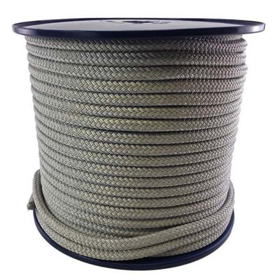 Ropeservices Uk 16mm Grey Double Braid Polyester Rope 100 Metre Reel from B&Q