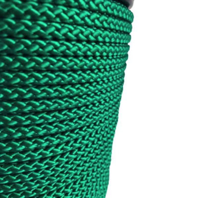 Ropeservices Uk 6mm Emerald Green Braided Polypropylene Rope X 35 Metres from B&Q