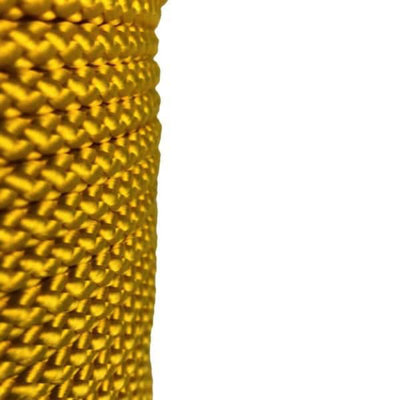 Ropeservices Uk 4mm Yellow Braided Polypropylene Rope X 100 Metres from B&Q