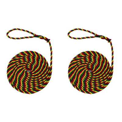 Ropeservices Uk 2 X 14mm Jester Softline Mooring Ropes 8 Inch Soft Eye X 18 Metres