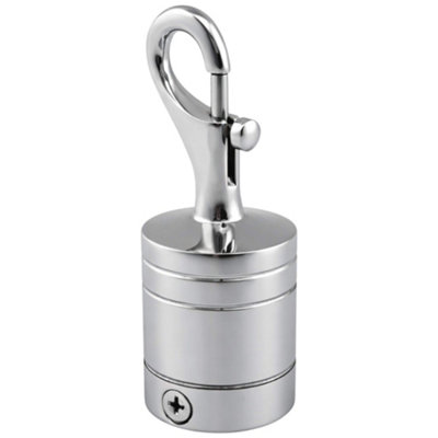 Ropeservices Uk 24mm Polished Chrome Trigger Hook Decking Rope Barrier Ropes Fitting Outdoor Fixing