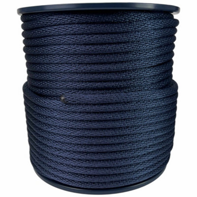 Ropeservices Uk 6mm Olive Spiral Braided Polypropylene Rope 200 Metre from B&Q