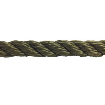 Ropeservices Uk 24mm Synthetic Olive Decking Rope X 85 Metres from B&Q