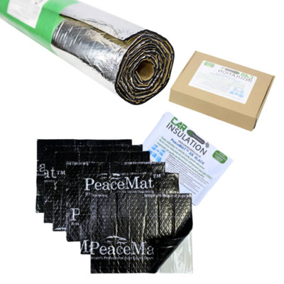 PeaceMAT Small Van Sound Deadening & Thermal Insulation Kit from B&Q