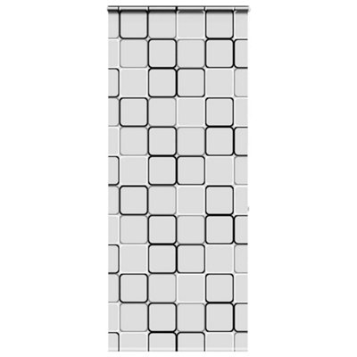 B&Q -  Shower Roller Blind With Cassette 100X240 Cm Fabric Width 96 Cm