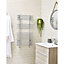 916mm (H) x 500mm (W) - Chrome Vertical Bathroom Towel Radiator (Holt) - (0.9m x 0.5m)