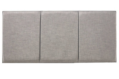 B&Q -  Alton Turin Linen 3Ft Single 20" Headboard Silver