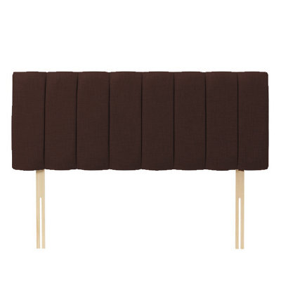 Adore Designs Portland Turin 4Ft6 Double 20" Headboard Brown from B&Q