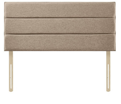 Adore Designs Eton Chenille 5Ft Kingsize 20" Headboard Cream from B&Q
