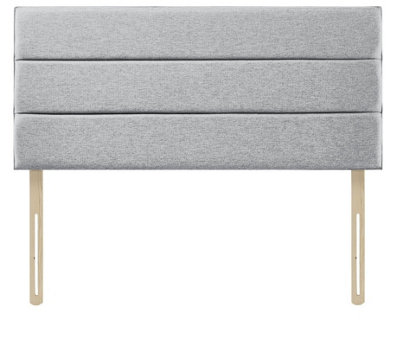 Adore Designs Eton Chenille 5Ft Kingsize 20" Headboard Ivory from B&Q