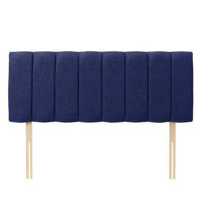 Adore Designs Portland Turin 5Ft Kingsize 20" Headboard Blue from B&Q