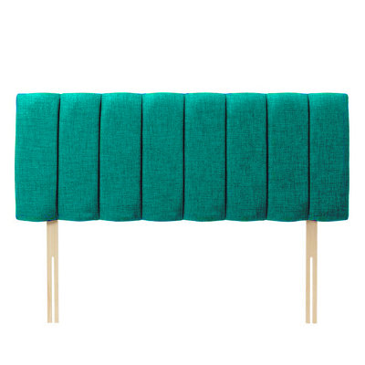 Adore Designs Portland Turin 5Ft Kingsize 20" Headboard Teal from B&Q