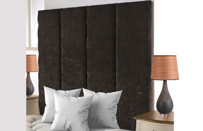 Adore Designs Stafford Chenille 5Ft Kingsize 36" Headboard Charcoal from B&Q
