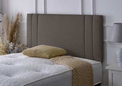 Adore Designs Rio Ii Chenille 6Ft Super King 24" HeadboardCharcoal from B&Q