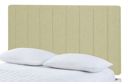 Slumbre Portland Chenille 3Ft Single 20" HeadboardCream from B&Q