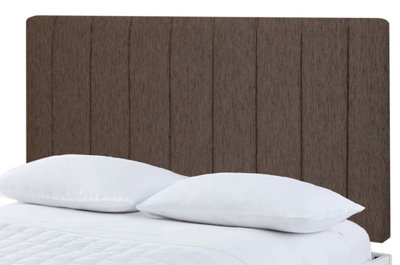 Adore Designs Portland Chenille 5Ft Kingsize 20" HeadboardBrown from B&Q