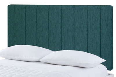 Adore Designs Portland Chenille 5Ft Kingsize 20" HeadboardTeal from B&Q