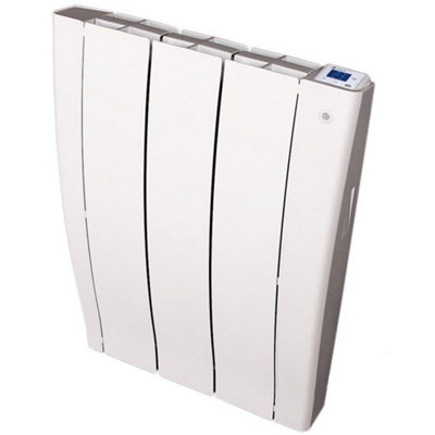 925mm (W) x 585mm (H) - White Wi-Fi Gel Filled Electric Radiator ...