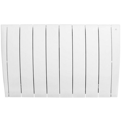 925mm (W) x 585mm (H) - White Wi-Fi Gel Filled Electric Radiator ...