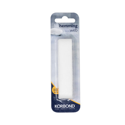 Iron-On Hemming Web 10m x 20mm Korbond No-Sew Fabric Permanent Hemming Tape - Image 4