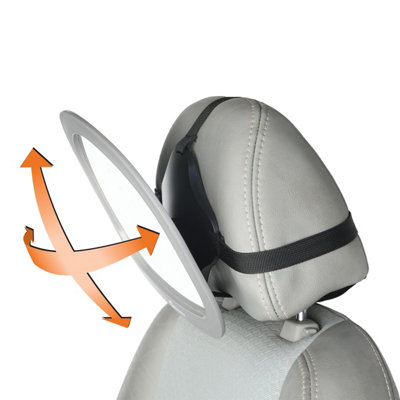 Dreambaby Ezy-Fit Adjustable Car Mirror Grey from B&Q