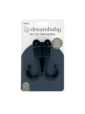 Dreambaby Ezy-Fit Twin Stroller Hooks from B&Q