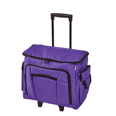 B&Q -  Purple Sewing Machine Trolley Bag 47 X 38 X 24CmBirch 006105/p
