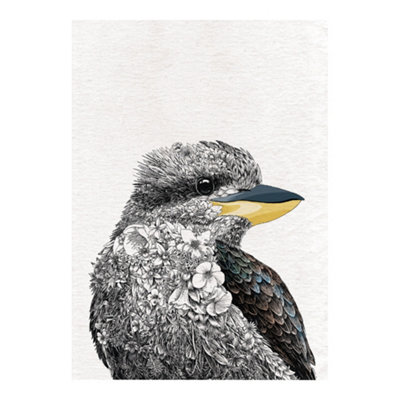 Maxwell & Williams White Marini Ferlazzo Laughing Kookaburra Tea Towel
