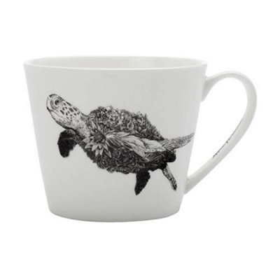 Maxwell & Williams Marini Ferlazzo Green Sea Turtle 450Ml Squat Mug from B&Q