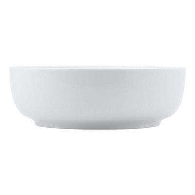 Serving Bowl: 20Cm Maxwell & Williams White Basics Serving BowlPorcelain from B&Q