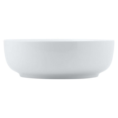 Serving Bowl: 25Cm Maxwell & Williams White Basics Serving BowlPorcelain from B&Q