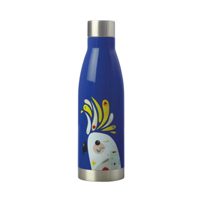 Maxwell & Williams Pete Cromer Cockatoo Double Walled Insulated Bottle 500Ml