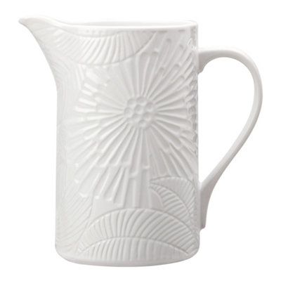 Maxwell & Williams Panama 1.4 Litre White Pitcher from B&Q