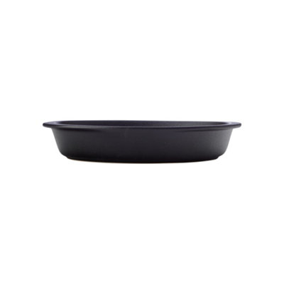 Rackhams Black Caviar 35Cm Oval Baker - Ceramic - Baking Tray - Image 7