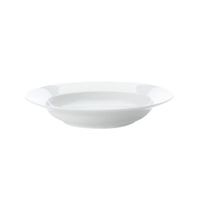 Captivate Pasta / Soup Bowl: 20Cm Maxwell & Williams Rimmed Basics Pasta/soup BowlPorcelain from B&Q