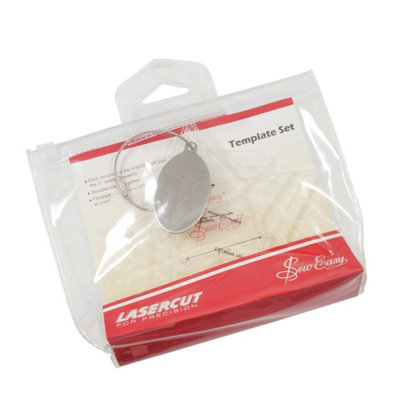 Groves Of Thames T/set Mini StarsTemplate Set: Mini Stars: 4 Sizes: 1 To 2InSew Easy from B&Q
