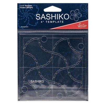 B&Q -  Se S/template WeightSashiko: Template: 4In: Fondou (Weights)Sew Easy