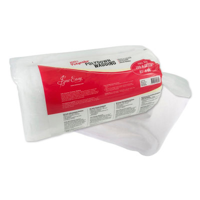 Groves Of Thames P/wadding 81X96InWadding: Polyester Polydown: Full: 205.7 X 243.8CmSew Easy from B&Q