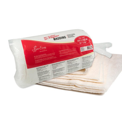 Groves Of Thames Wadding 81X96InWadding: 80% Cotton And 20% Polyester: Full: 205.7 X 243.8CmSew Easy from B&Q