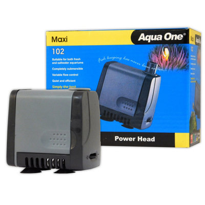 Aqua One Maxi Pump 102 Replacement Pump 500Lph 8W from B&Q