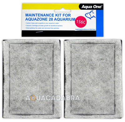 Aqua One A1 Aquavue 380 Carbon And Ceramic Filter 156C from B&Q