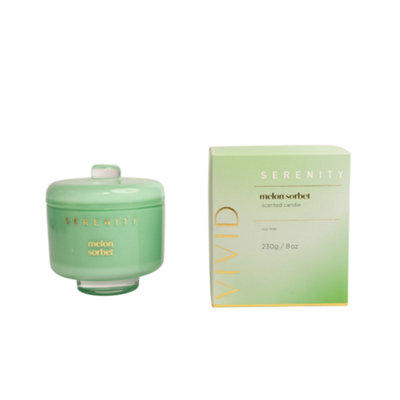Fragranced Melon Sorbet 230G Candle from B&Q